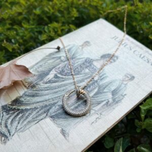 Home Balance Necklace-Gold